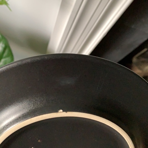 Set of 4 Arctic Night deserts salad plates black - Picture 7 of 7